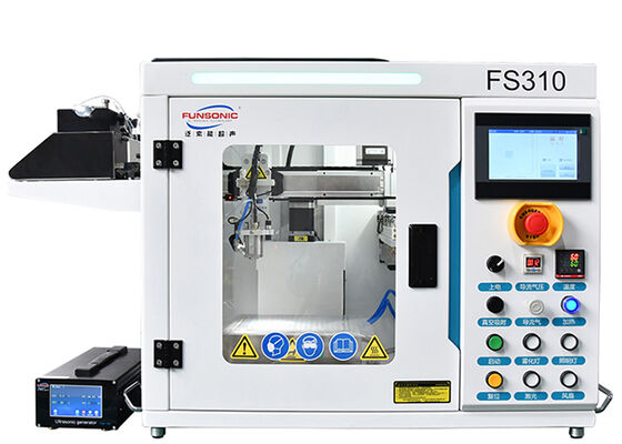 Ultrasone spuitcoatingmachine met 20-200 kHz frequentie, 1-15 W vermogen en 95% uniformiteit voor PEM-dunne film