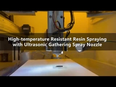 500 °C hoogtemperatuur perovskietmateriaal geautomatiseerde ultrasone spuitmachine