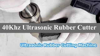 40 Khz ultrasone bandensnijder Efficiënt rubberen snijgereedschap